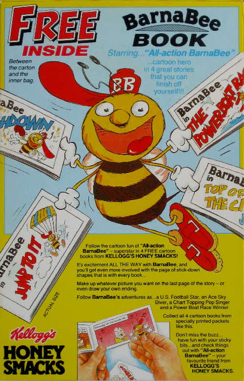 1987 Honey Smacks Barnabee Book