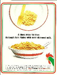 1997 Cornflakes 6 times more fat