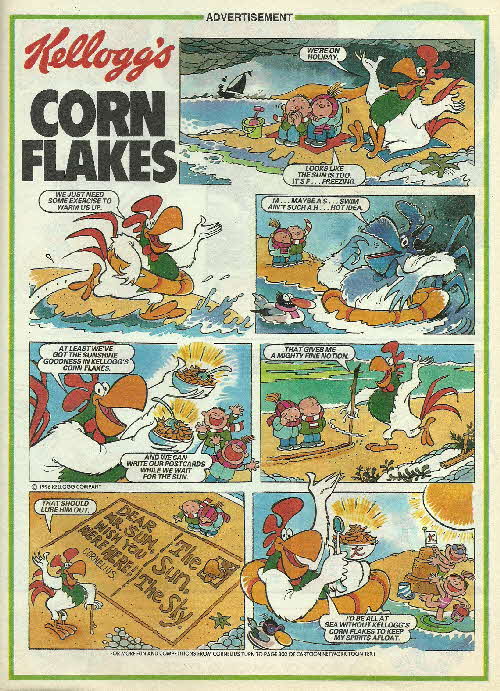 1996 Cornflakes Comic - Holiday