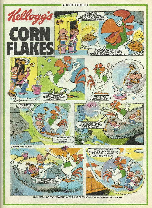1996 Cornflakes Comic - Spring Clean
