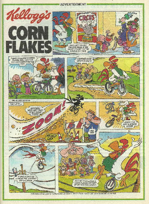 1997 Cornflakes Comic - Circus