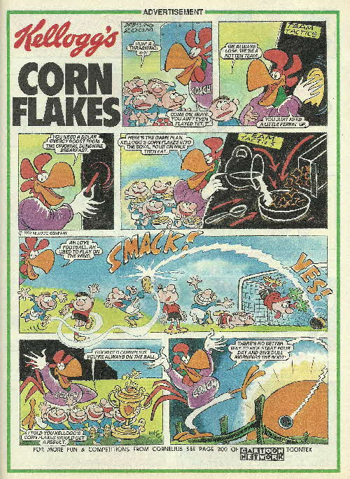 1997 Cornflakes Comic - Football