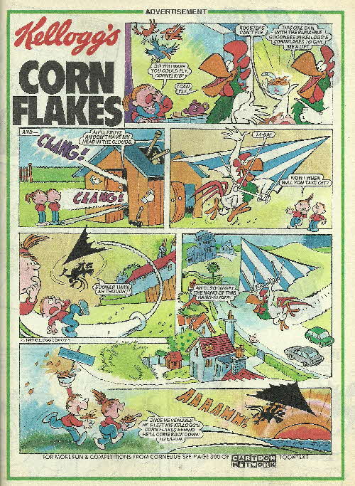 1997 Cornflakes Comic - Hanggliger