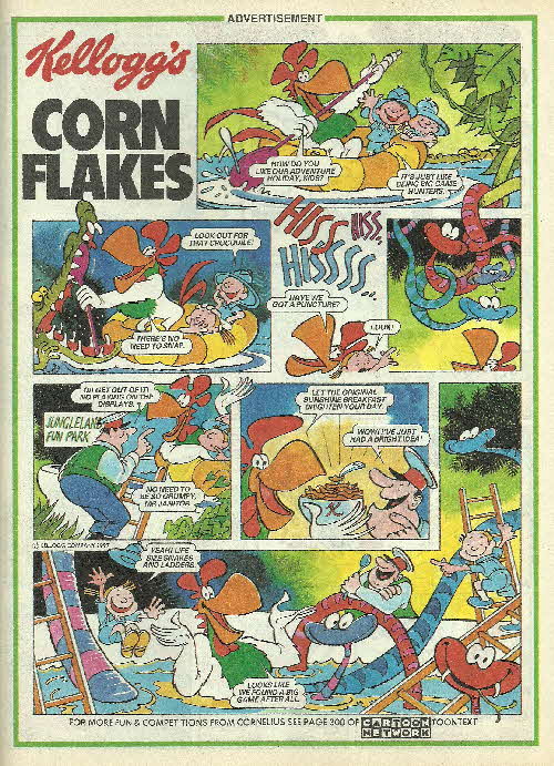1997 Cornflakes Comic - Jungle