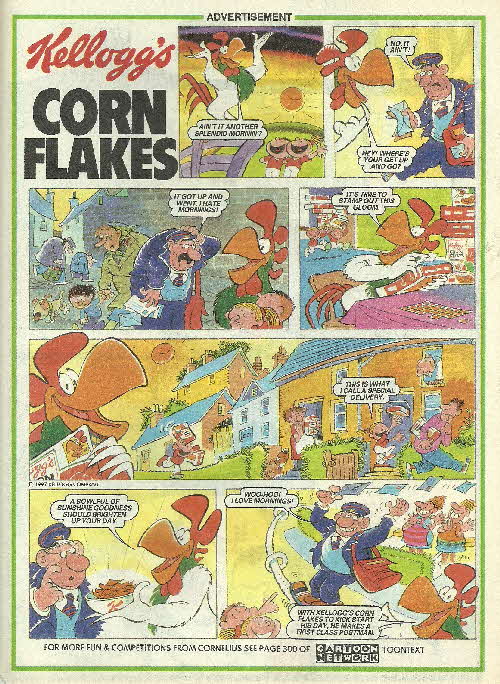 1997 Cornflakes Comic - Postman