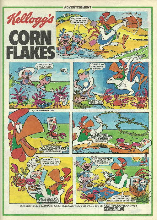 1997 Cornflakes Comic - Seaside