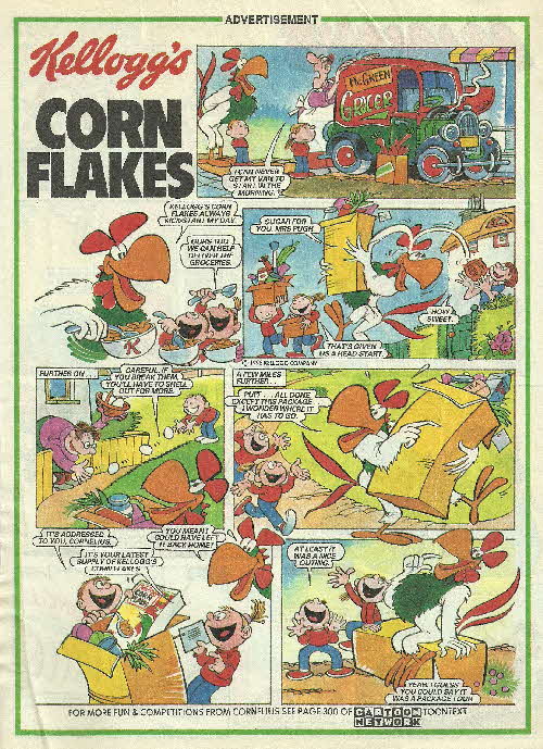 1998 Cornflakes Comic - Grocery