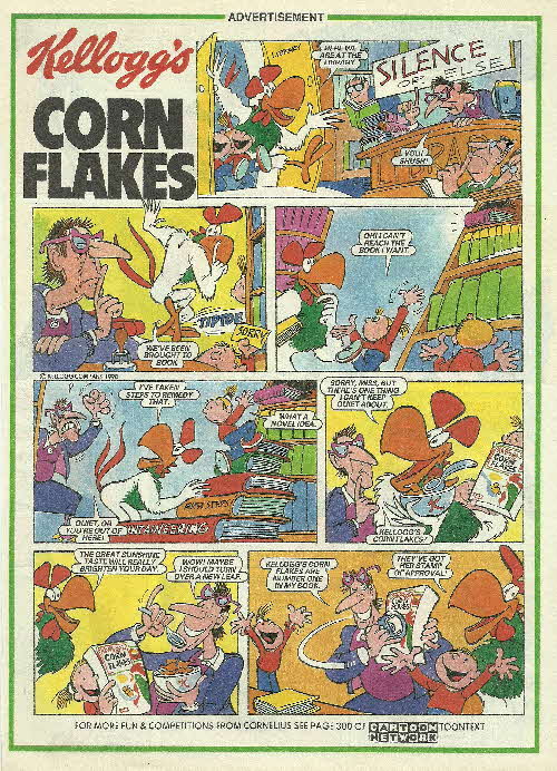 1998 Cornflakes Comic - Library
