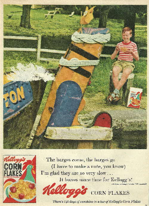 1960s Cornflakes Barges