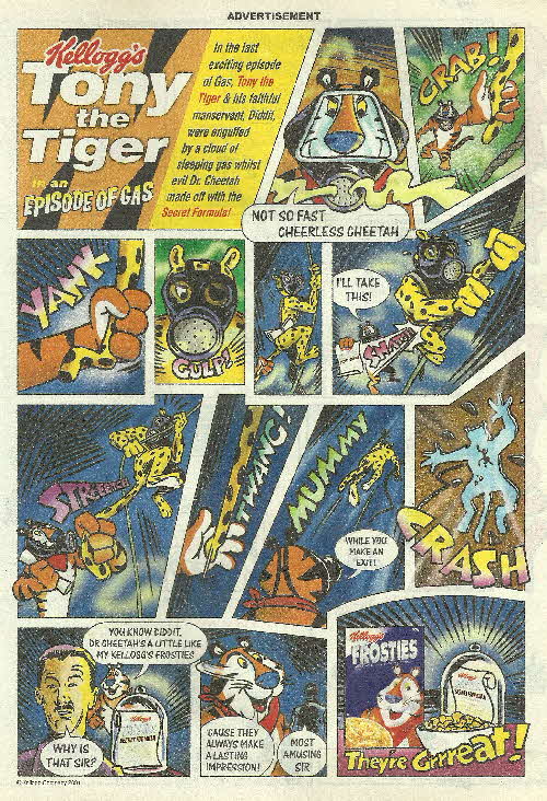 2001 Frosties Tony Tiger Episode of Gas