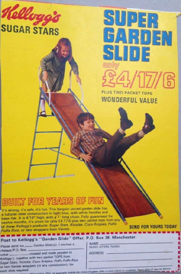 1968 All Stars Super Garden Slide