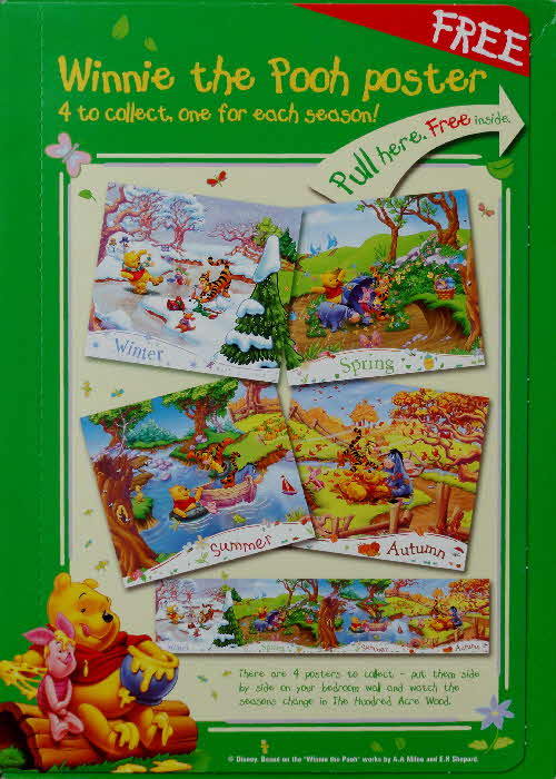 2003 Hunny Bs Winnie the Pooh Poster