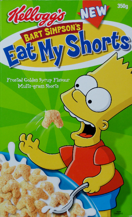 2003 Bart Simpsons Eat My Shorta New front