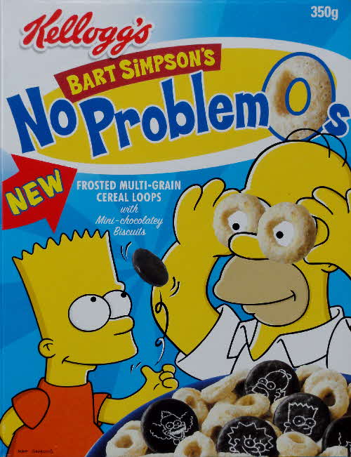 2002 Bart Simpsons No Problemos New front