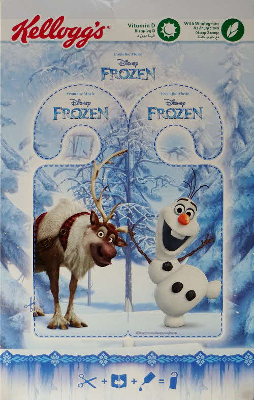2016 Kelloggs Frozen Elsa packet (2)