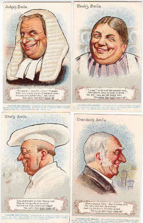 1900s Quaker Smiles postcards 1