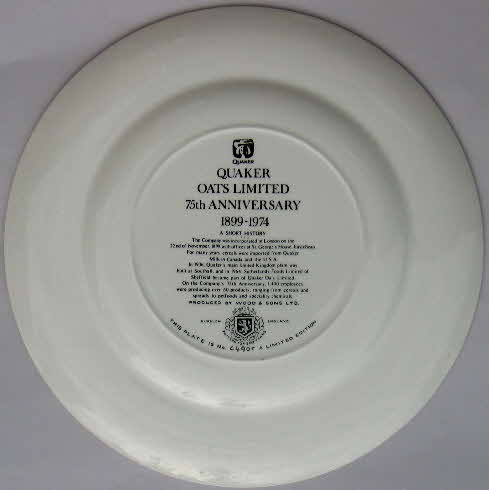 1974 Quaker Oats 75th plate (2)