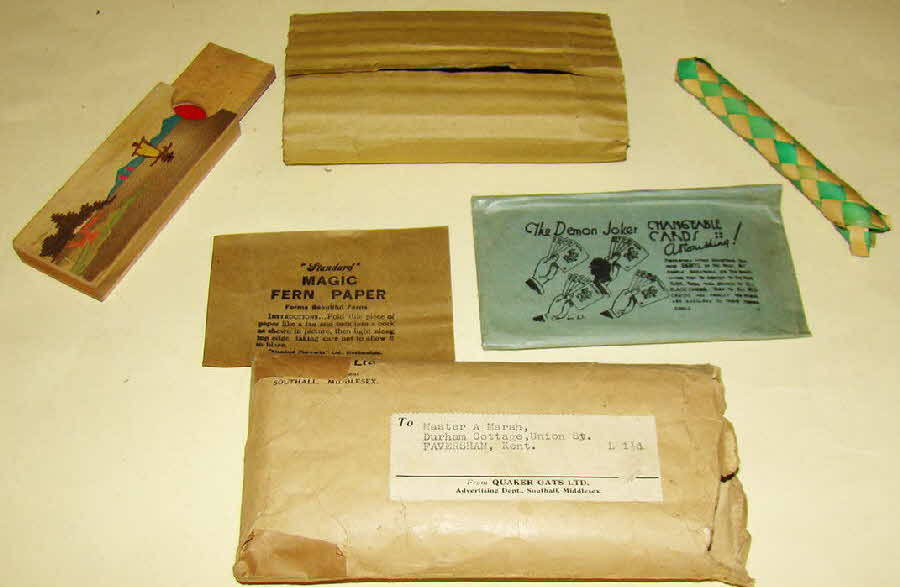 1935 Quaker Oats Master Magic Send away items (1)