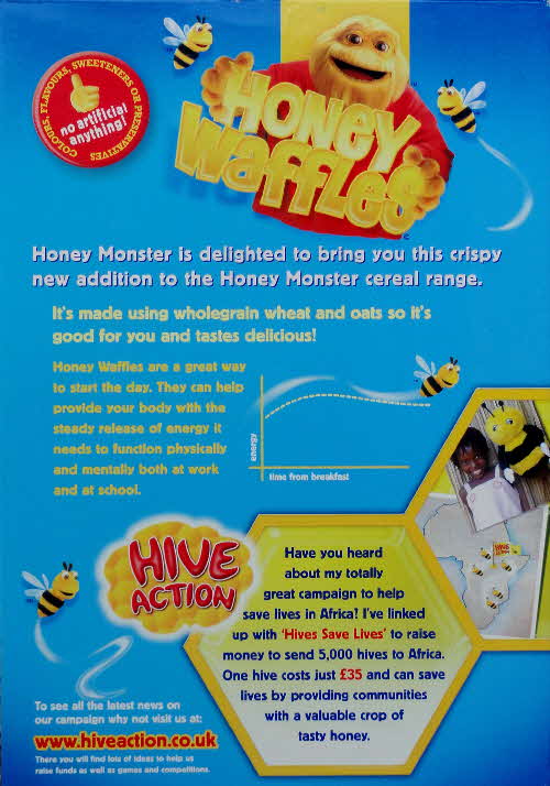 2007 Honey Waffles issued by Sugar Puffs cereal