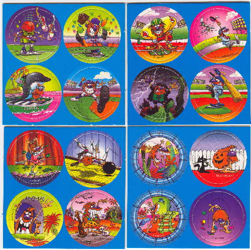 1995 Chex Pogs Milk Caps series 2 1
