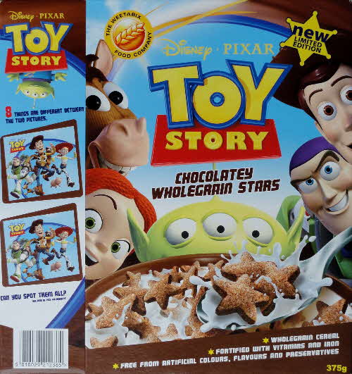 2010 Weetabix Toy Story front Spot Difference
