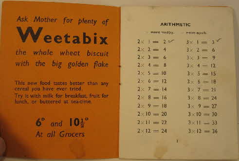 1930s Weetabix Useful Information Booklet (4)