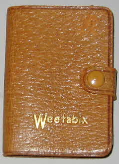 1950s weetabix promotional miniature dictionary
