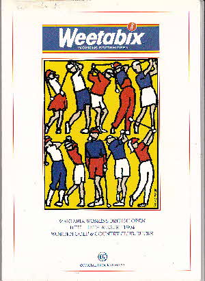 1994 Weetabix Open Golf programme