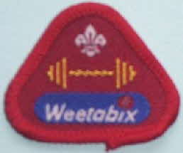 Weetabix Cubs Health & Fitness badge