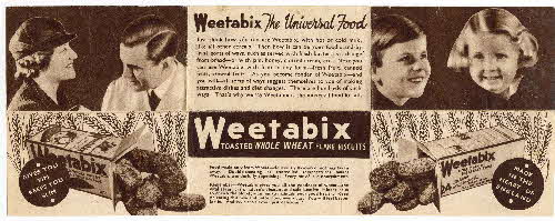 Weetabix leaflet front