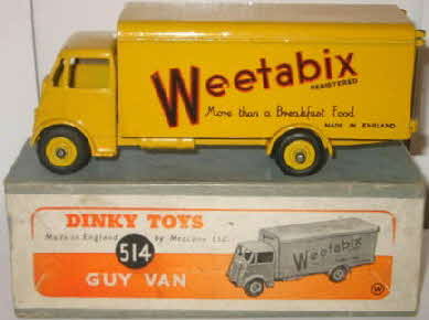 1952 Weetabix Corgi van & box 2