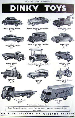 1952 Weetabix Dinky Van (betr)