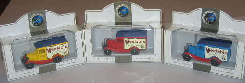 1996 Weetabix Ledo Vans x 3