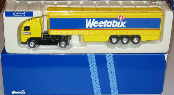 1998 weetabix Lorry Collection Articulated Volvo Lorry