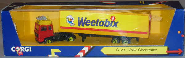 Weetabix Corgi C1231 Volvo Globetrotter Lorry