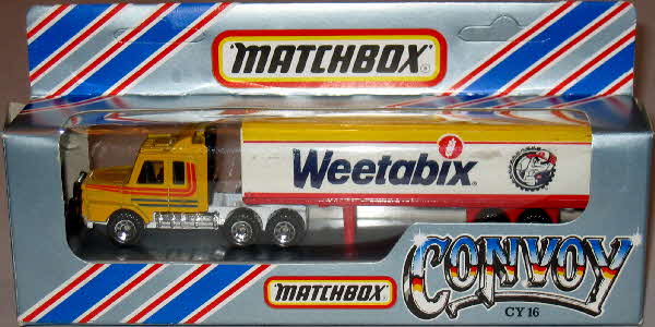 Weetabix Matchbox Convoy CY16 Lorry