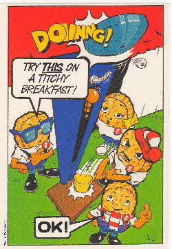 1983 Weetabix Neet Weet Beet Postcards 2