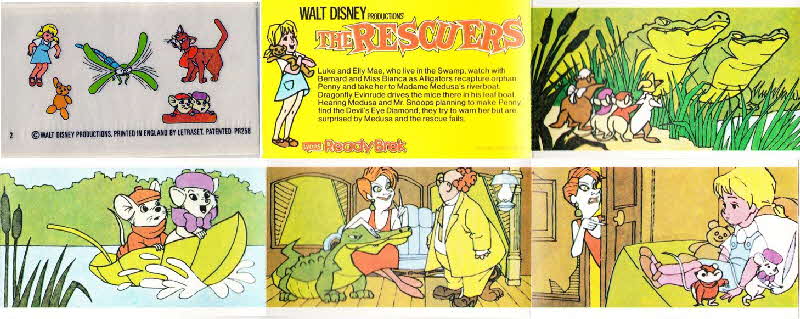 1977 Ready Brek Disney Rescuers (3)