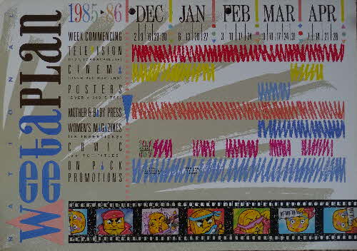 1985 Weetabix Company Weetaplan Weetagang Poster 2 (1)