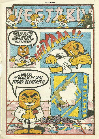 1985 Weetabix Weetagang Kung Fu