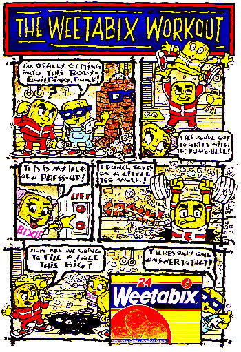 1989 Weetabix Workout story