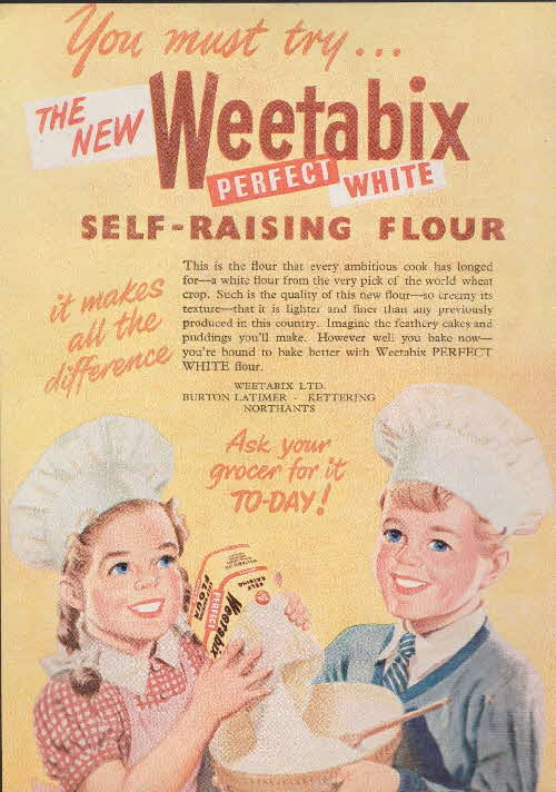 1953 Weetabix Self Raising FLour Advert