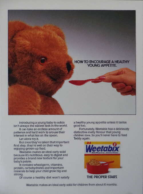 1990s Weetabix 6 Months Up Advert (2)