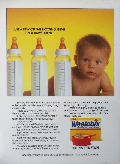 1990s Weetabix 6 Months Up Advert (3)