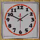 1970s Weetabix Salter Wall Clock Shop Display1 small