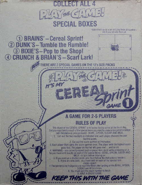 1983 Weetabix Board games No 1 Cereal Sprint (1)