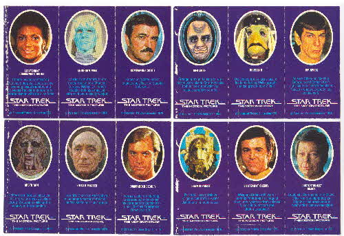 1980 Weetabix Star Trek Motion Picture 1 back