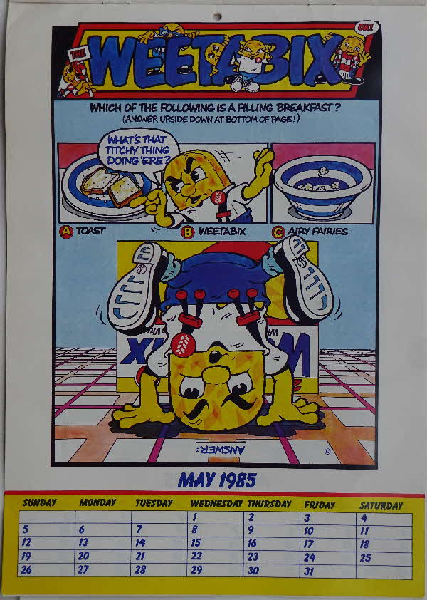 1985 Weetabix Weetagang Calendar (6)