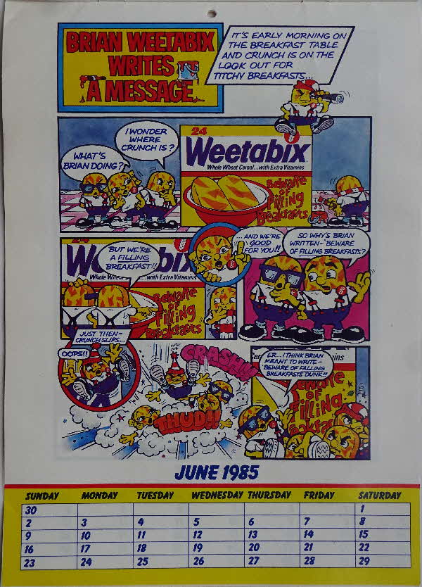 1985 Weetabix Weetagang Calendar (7)