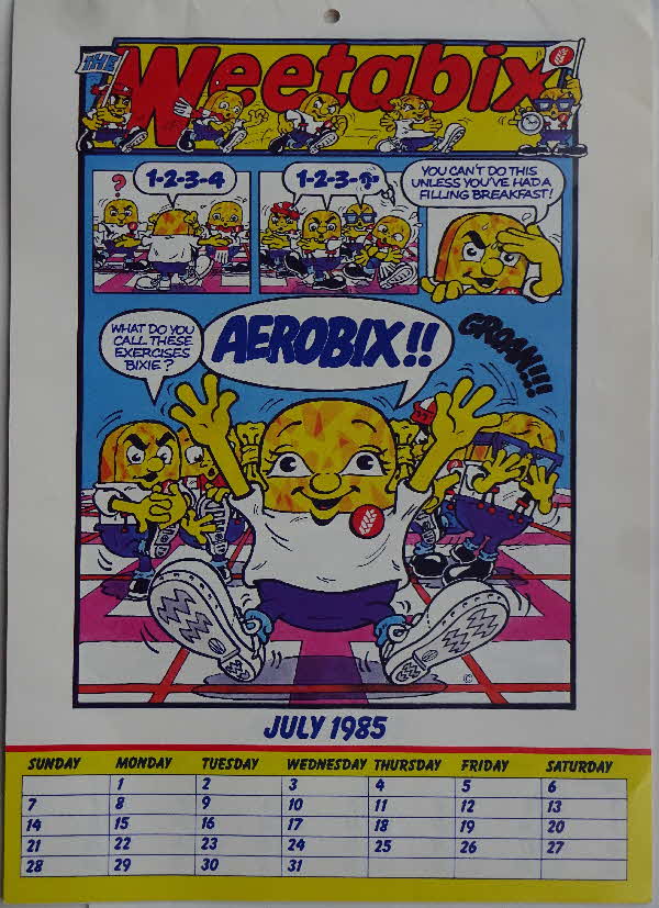 1985 Weetabix Weetagang Calendar (8)